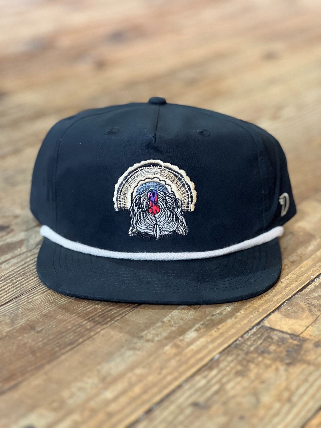 Duck Camp Turkey White Rope Hat