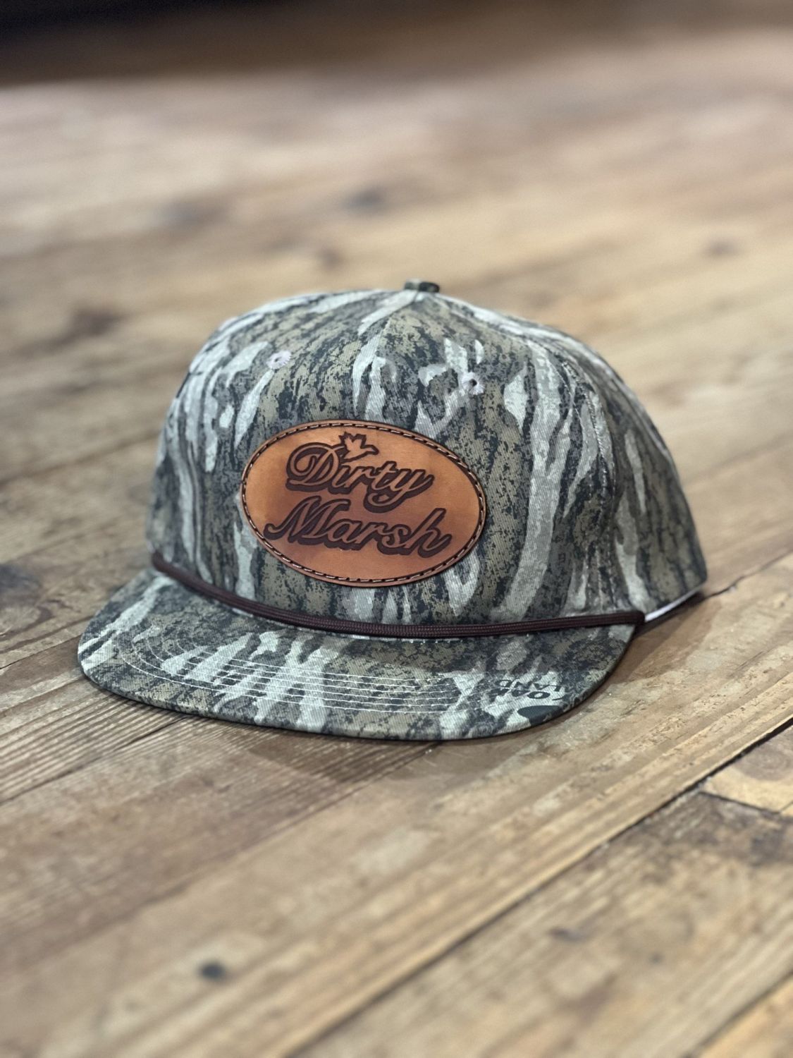 DM Classic Leather Patch New Bottomland Rope Hat