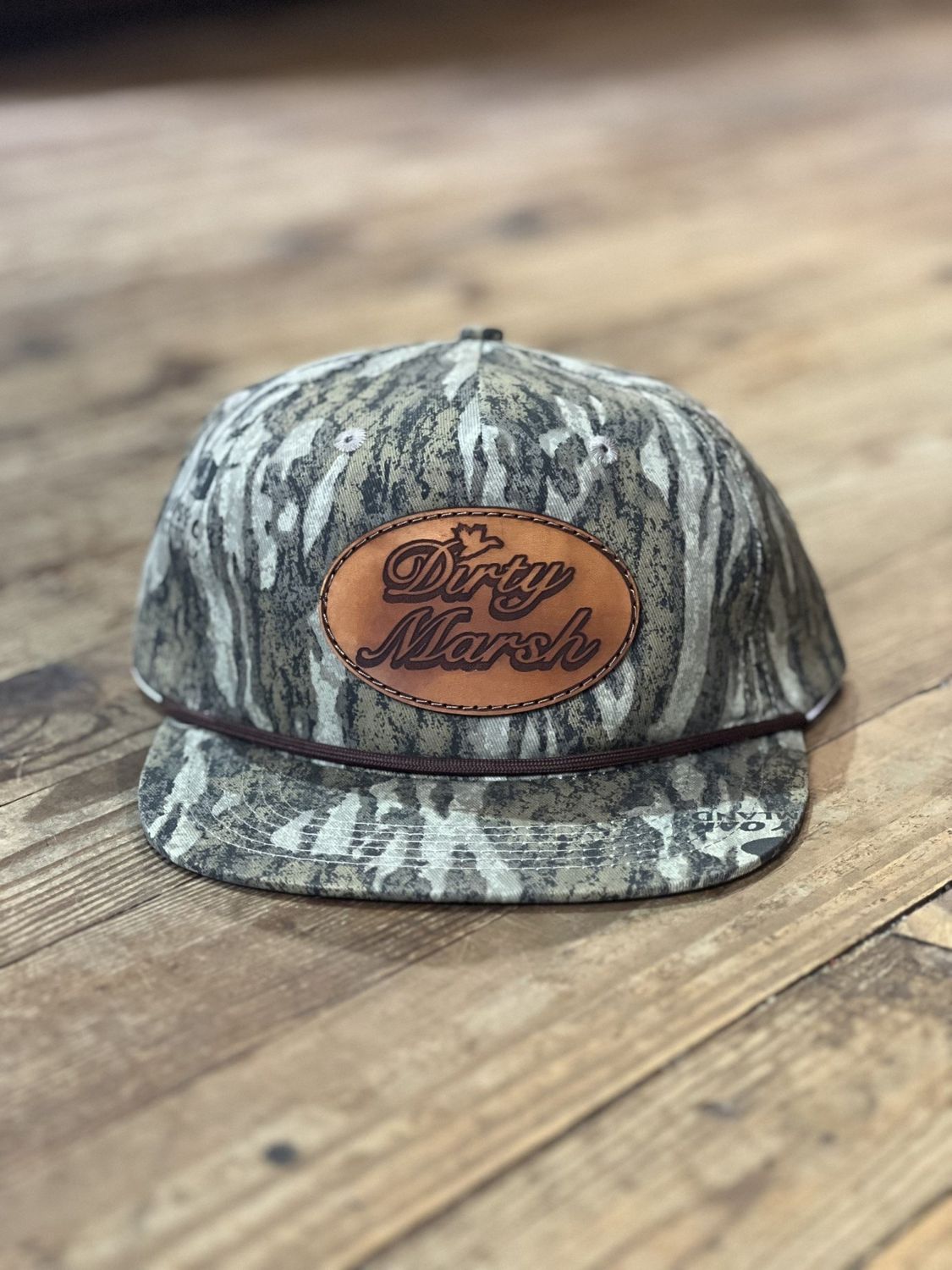 DM Classic Leather Patch New Bottomland Rope Hat