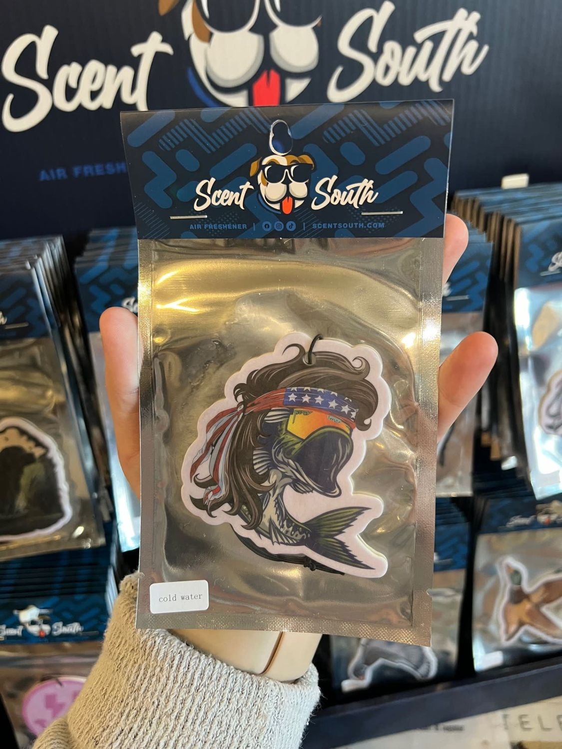 Mullet Bass - Cold Water Air Freshener