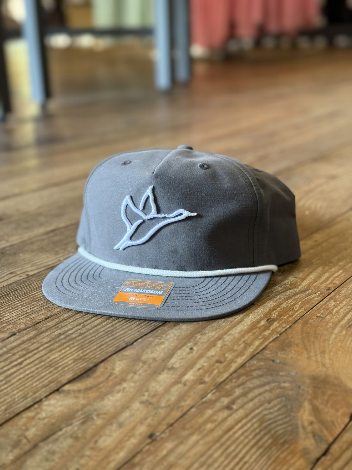 Icon Grandpa Rope Hat Grey/White