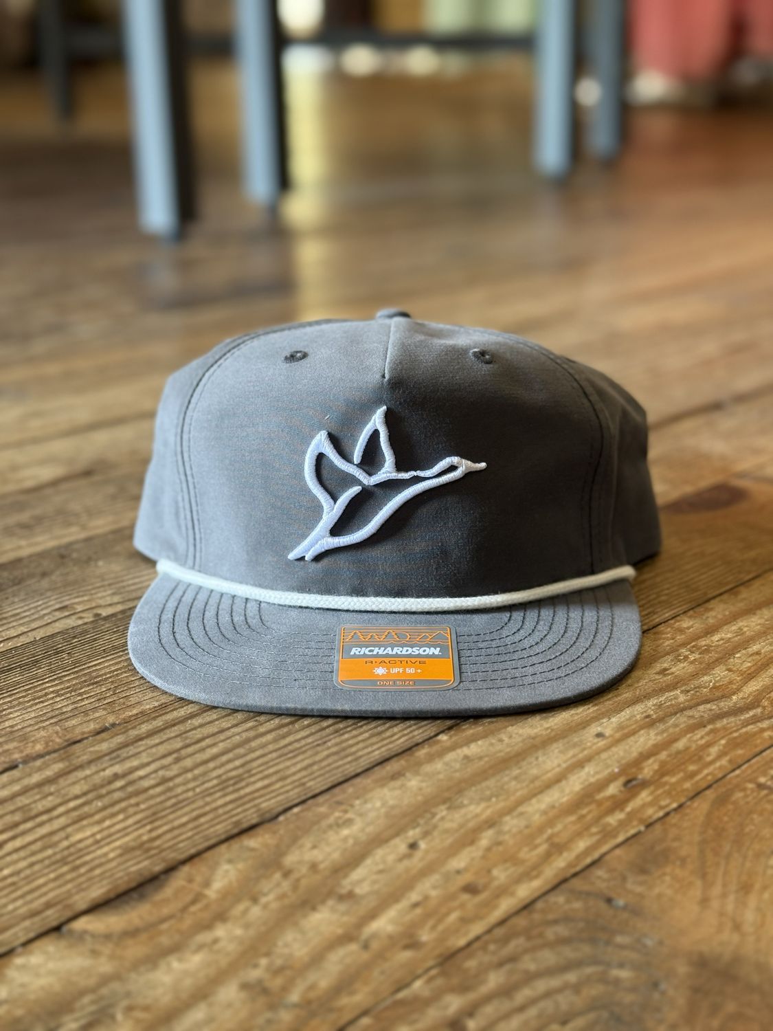 Icon Grandpa Rope Hat Grey/White