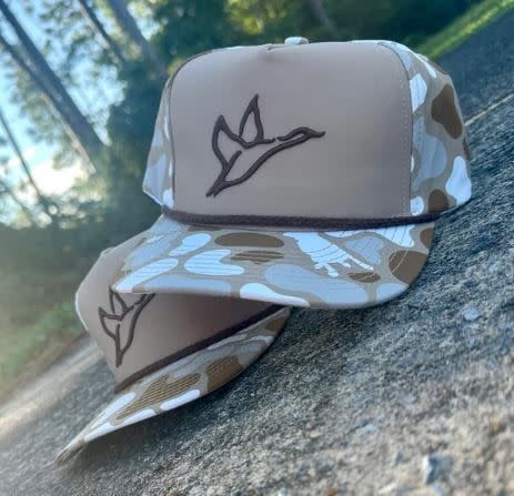 Committed Marsh Grinder Rope Hat Embroidered