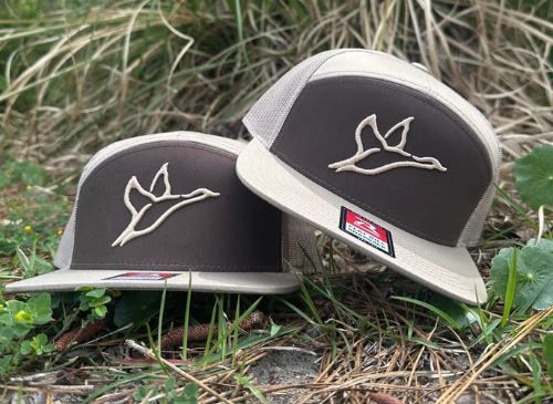 Icon Logo 7 Panel Hat Khaki/Coffee