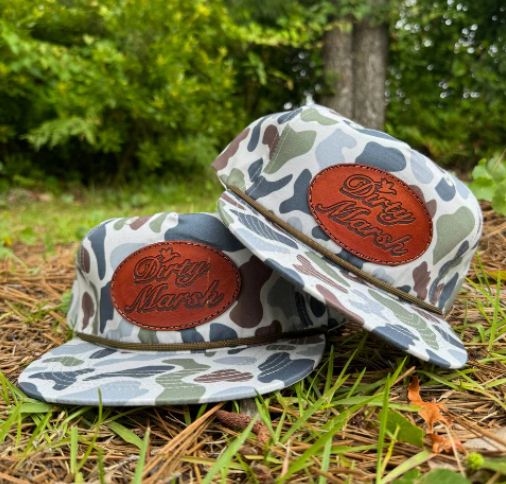 DM Classic Leather Patch Brackish Rope Hat