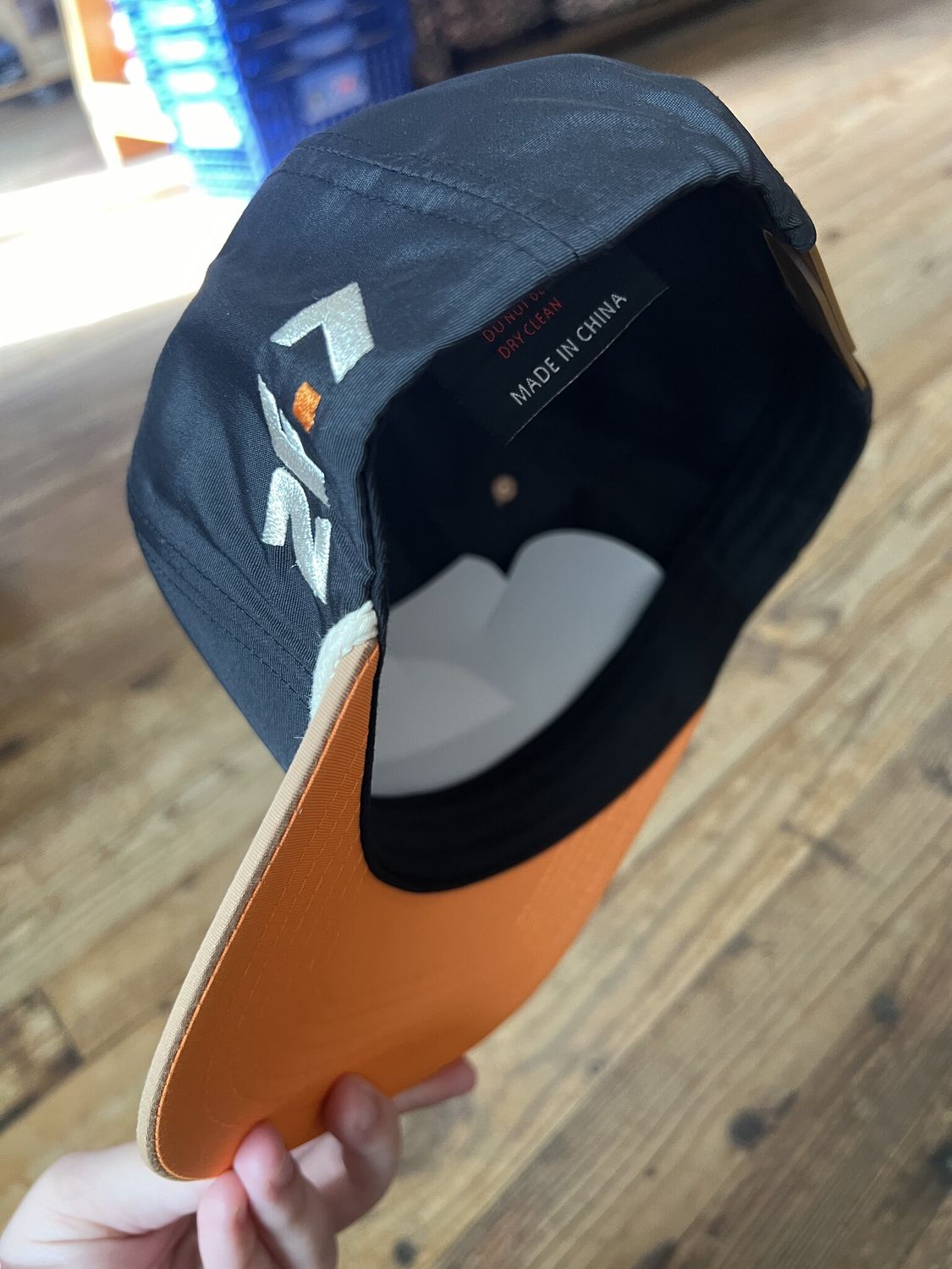 24.7Hunt Black/Tan Rope Hat