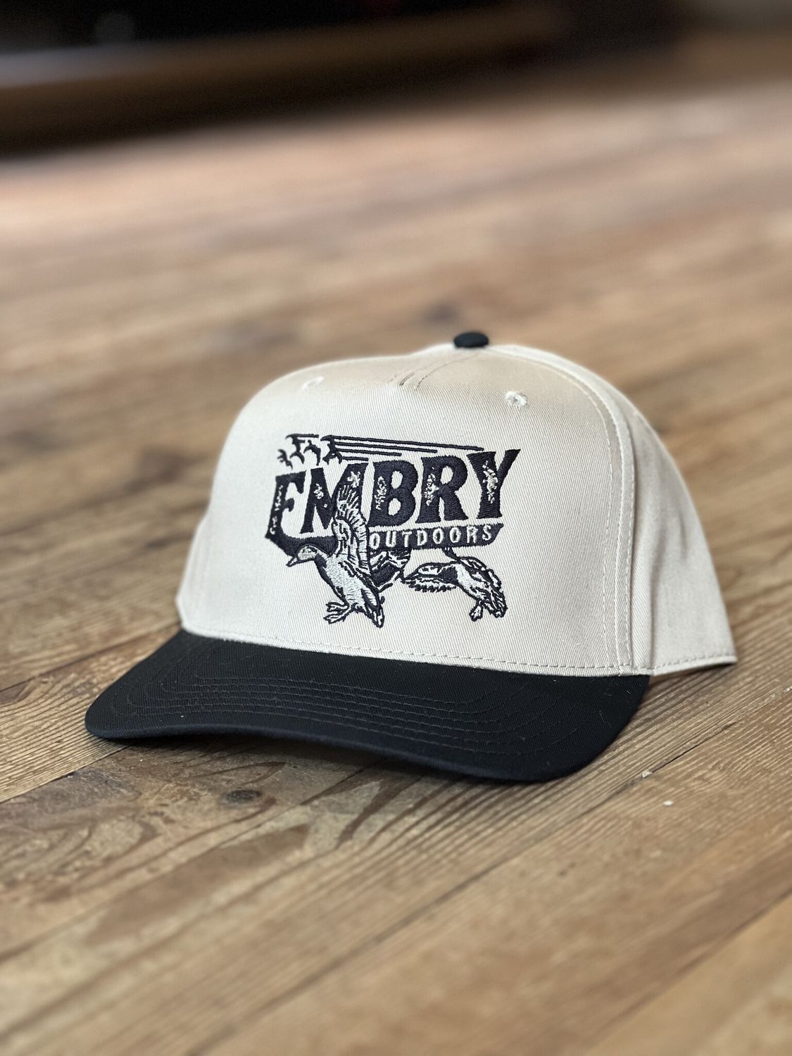 Khaki/Black "Migration" Trucker Hat