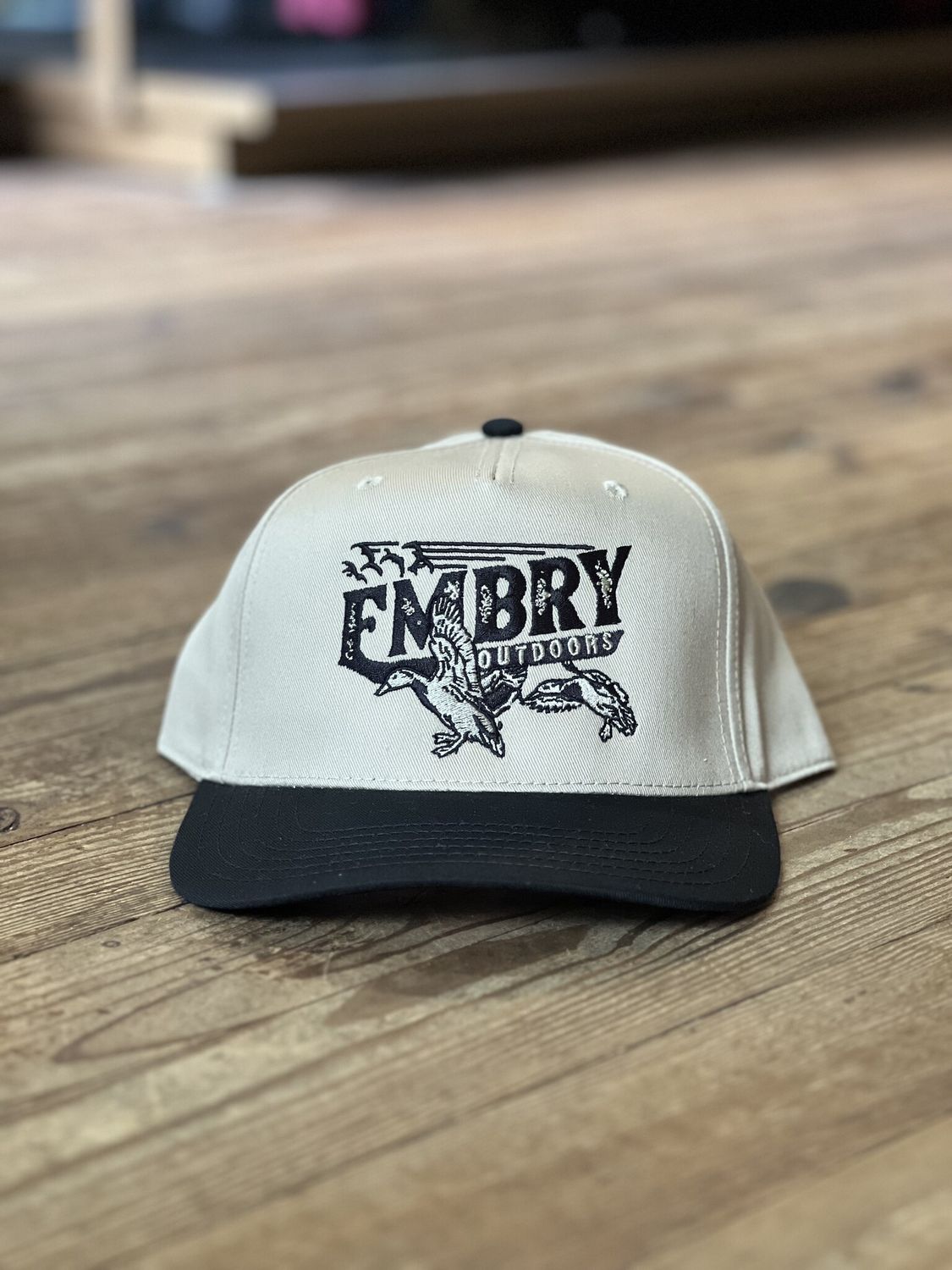 Khaki/Black "Migration" Trucker Hat
