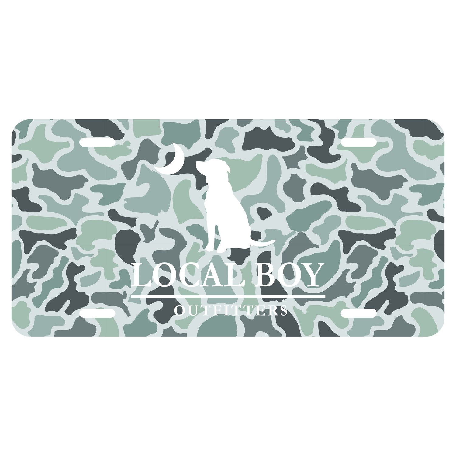 Local Boy License Plate Localflage Lagoon