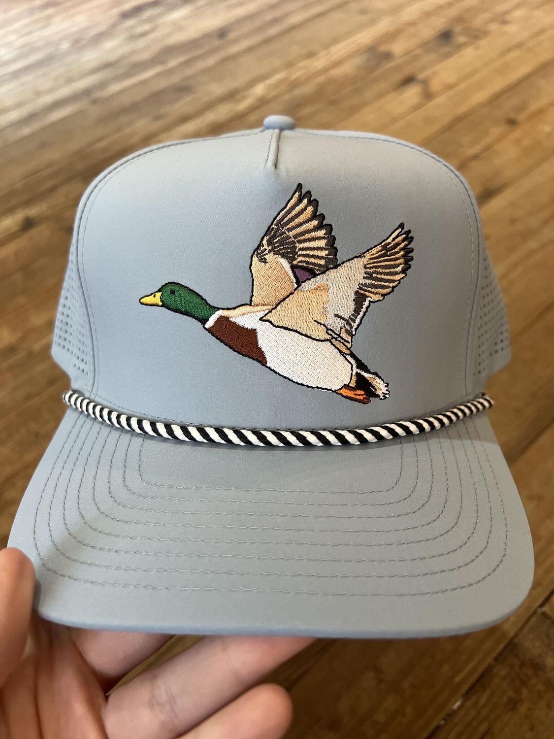 Local Boy Mallard Performance Rope Hat Light Blue
