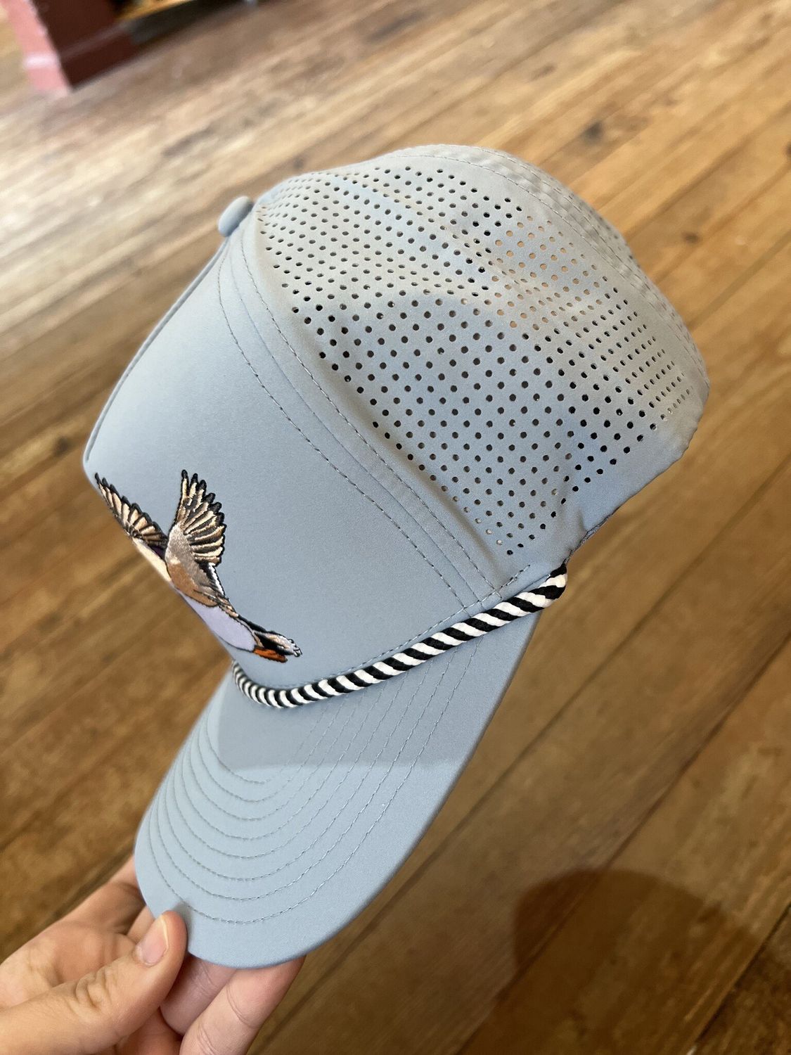 Local Boy Mallard Performance Rope Hat Light Blue