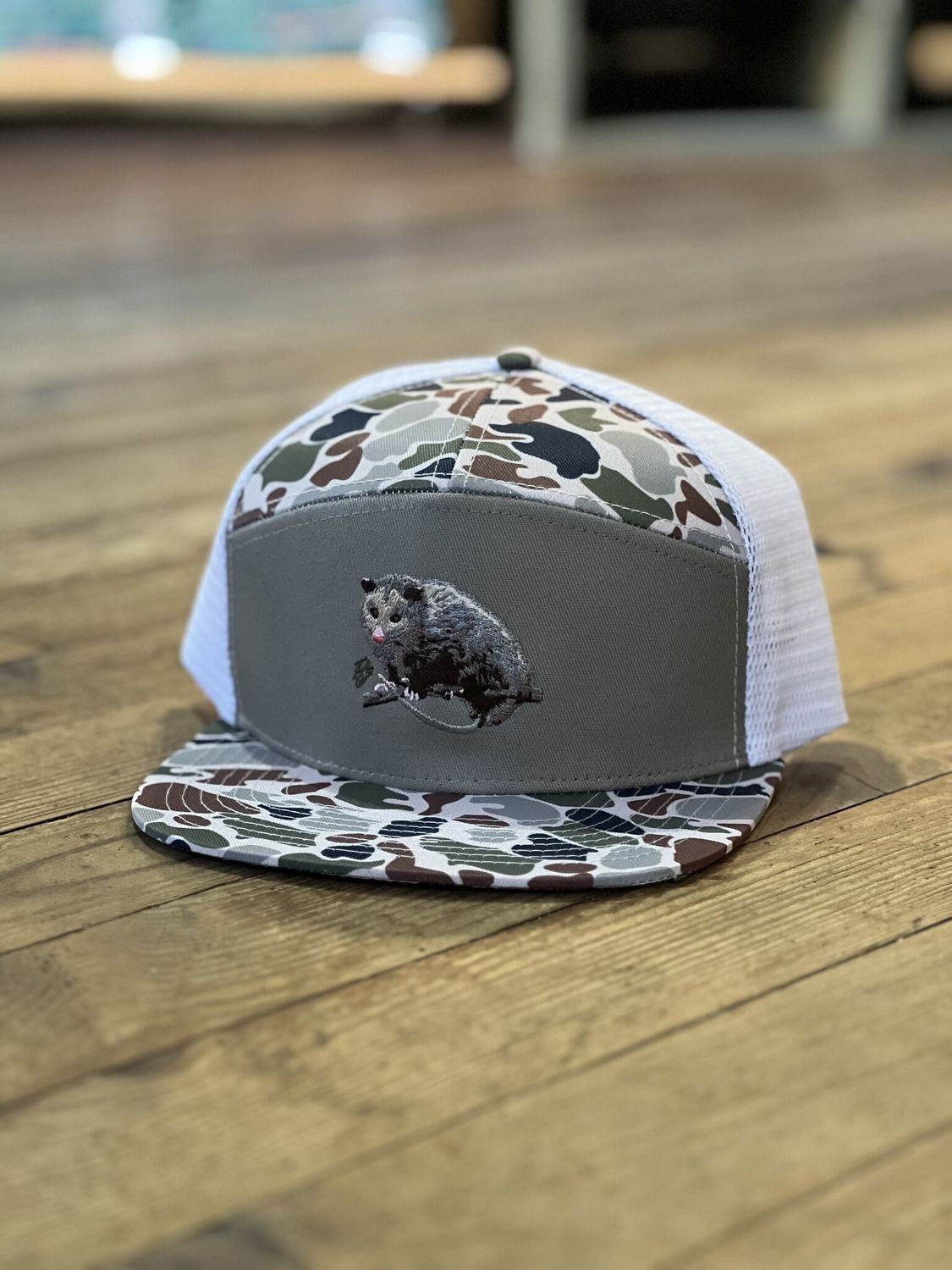 Treed Possum PAPAflage 7 Panel PGS Hat