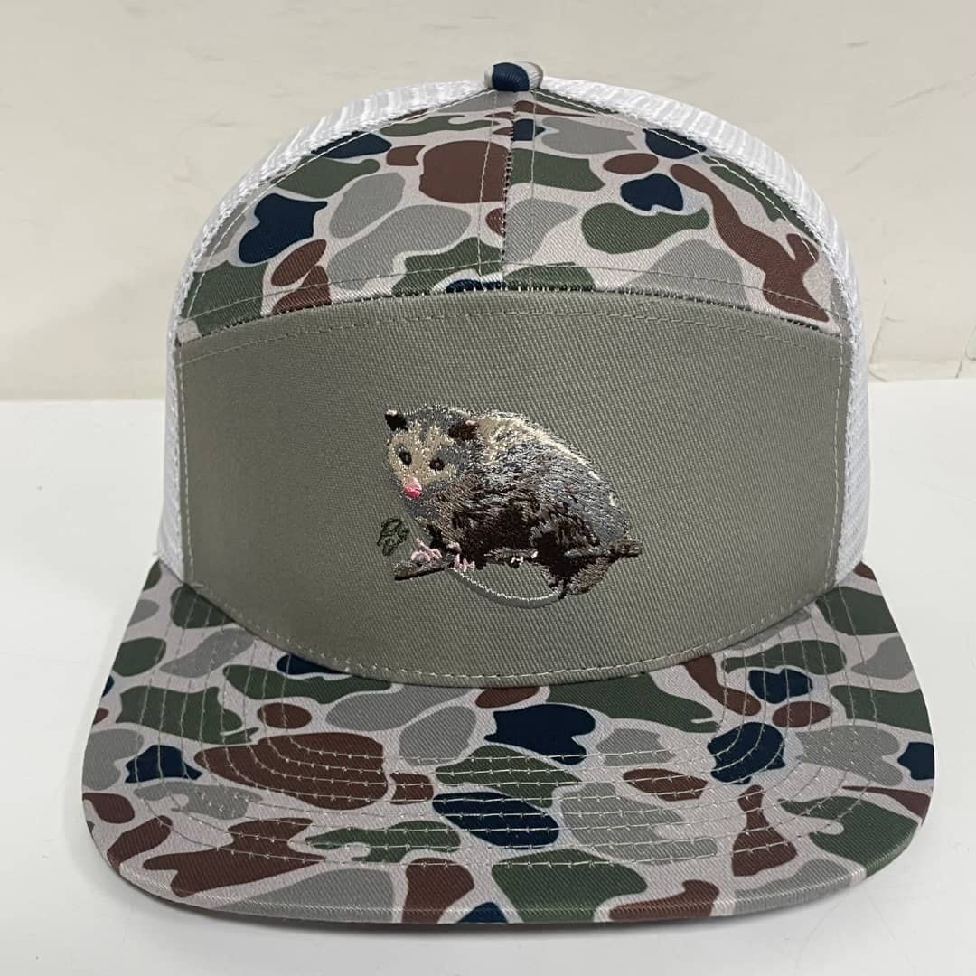 Treed Possum PAPAflage 7 Panel PGS Hat
