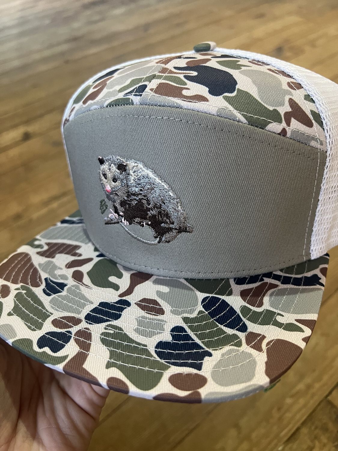 Treed Possum PAPAflage 7 Panel PGS Hat
