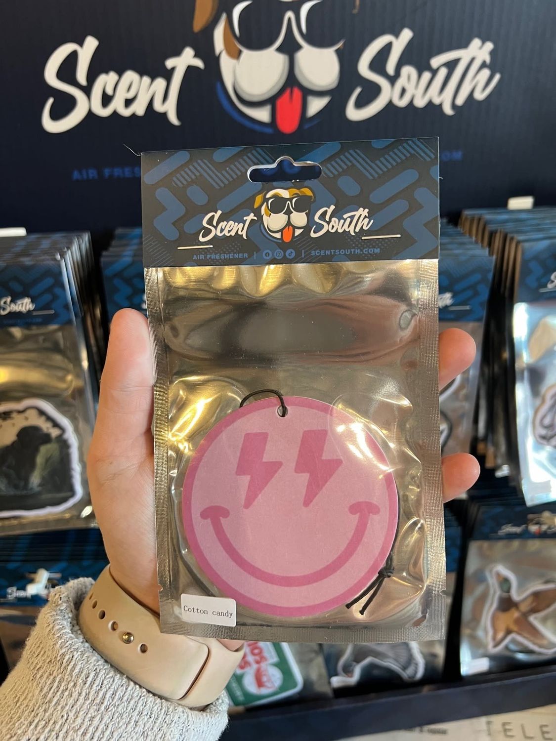 Smile - Cotton Candy Air Freshener