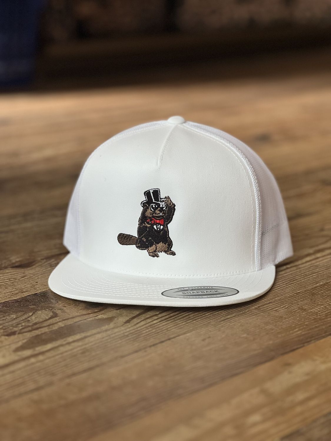 White Beaver Hat