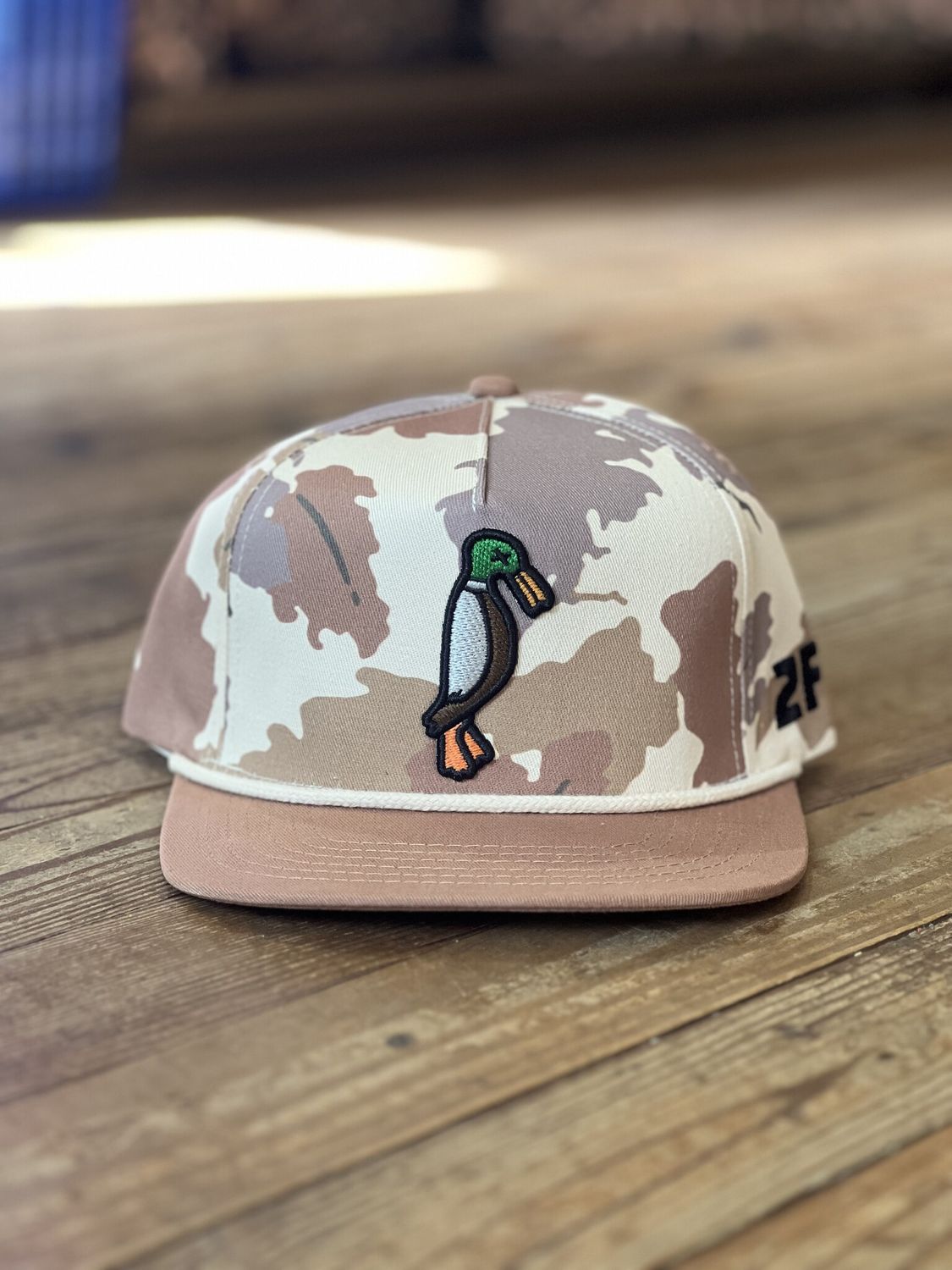 24.7Hunt Brown Leaf Rope Hat