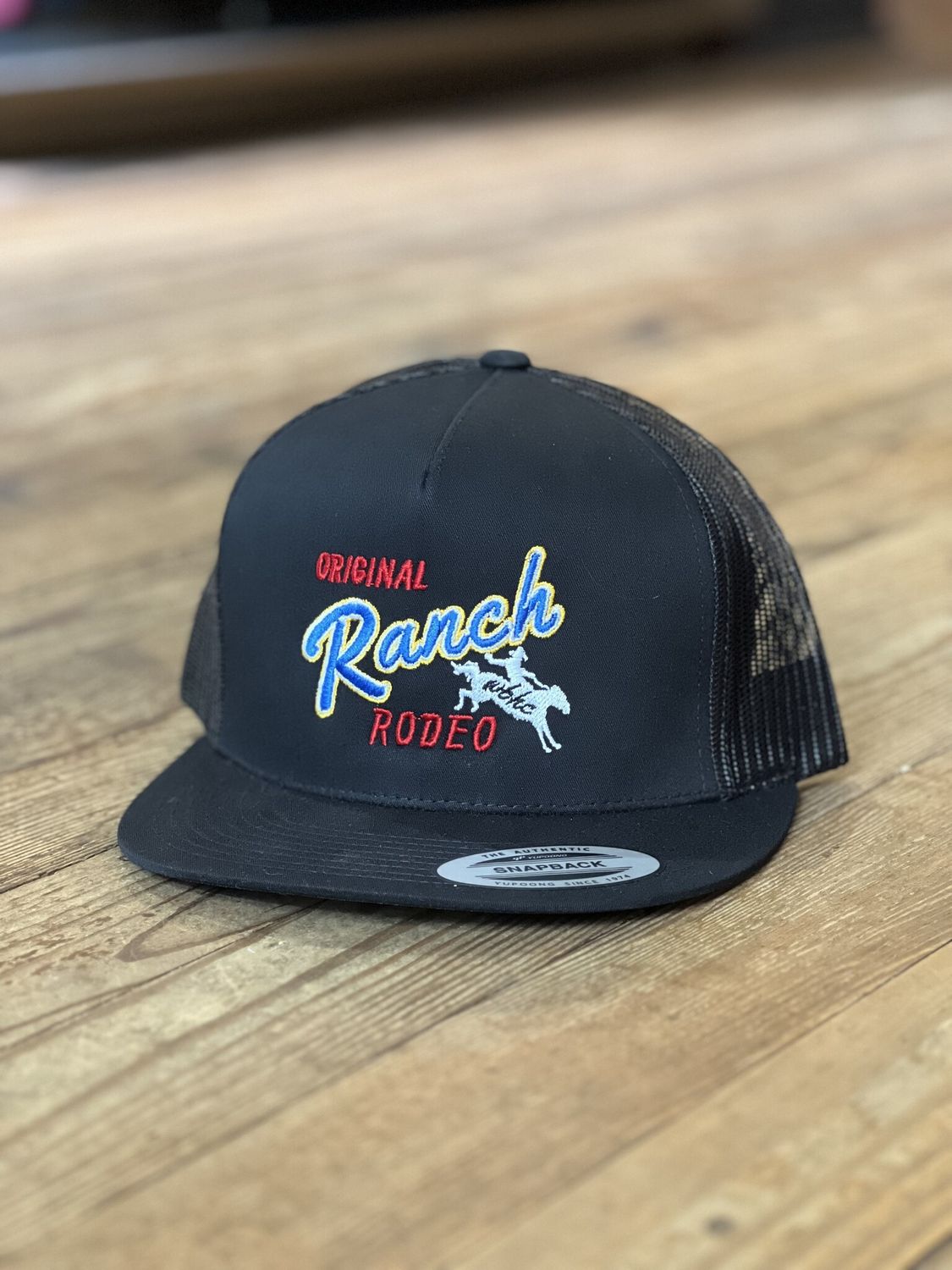 WB Ranch Rodeo Trucker Black