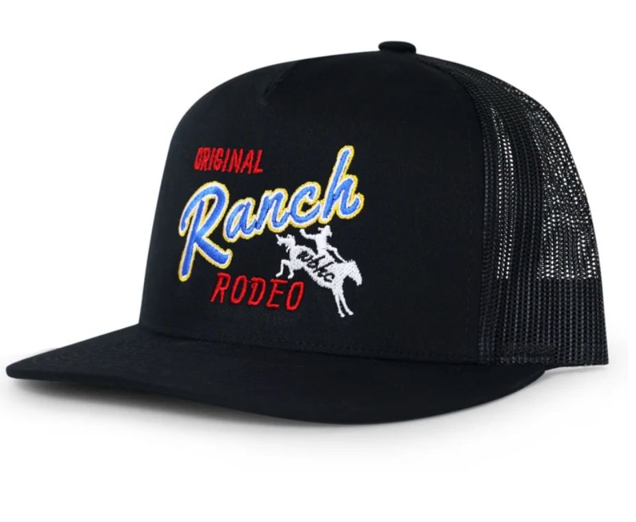 WB Ranch Rodeo Trucker Black