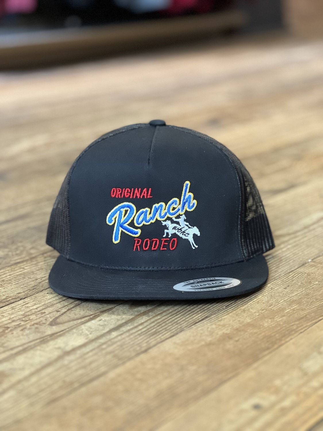 WB Ranch Rodeo Trucker Black