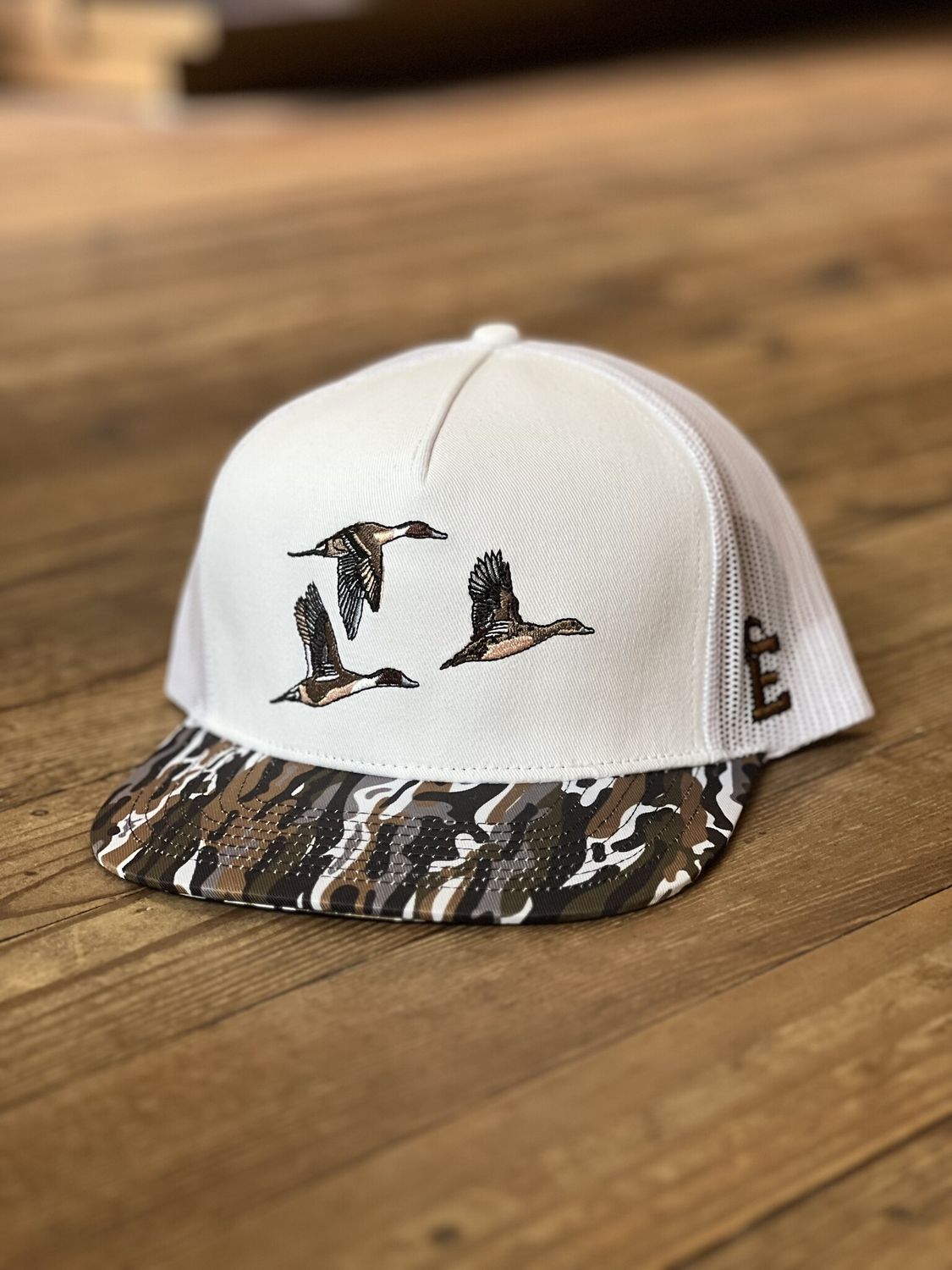 White Ranch "Chasin Tail" Mesh Trucker Hat