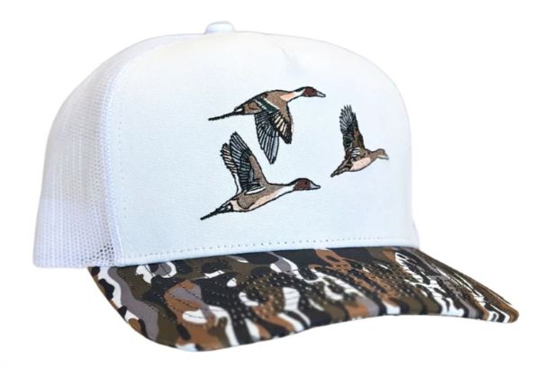 White Ranch "Chasin Tail" Mesh Trucker Hat