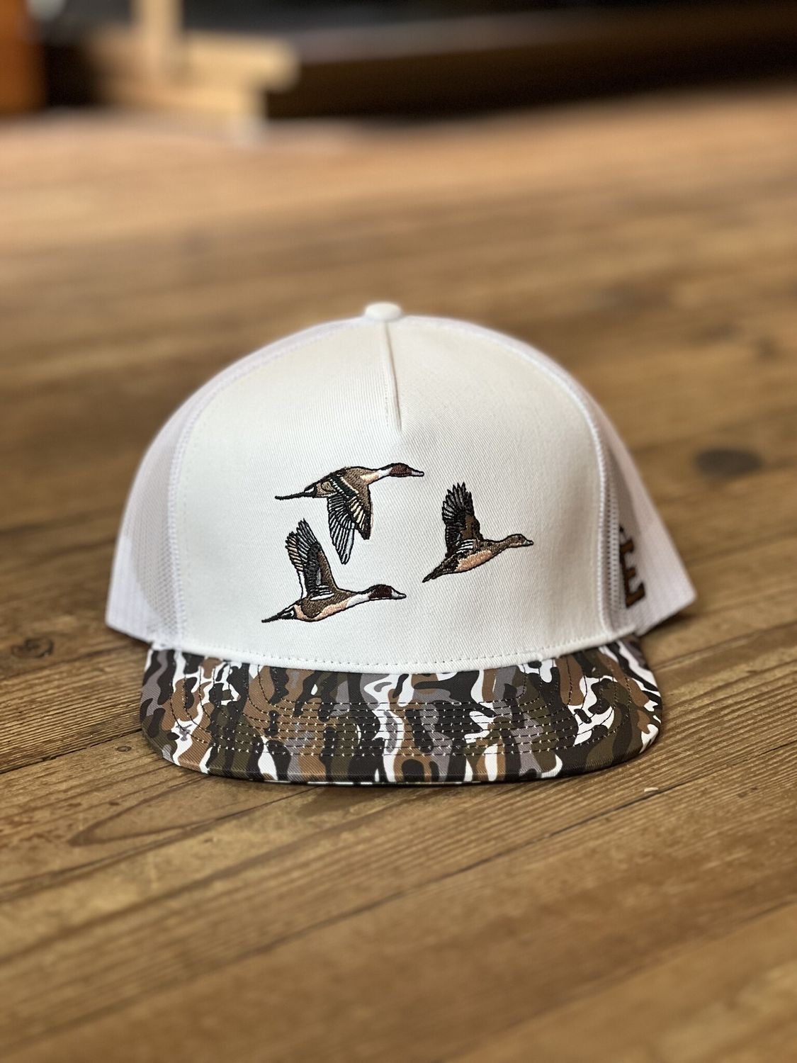White Ranch "Chasin Tail" Mesh Trucker Hat