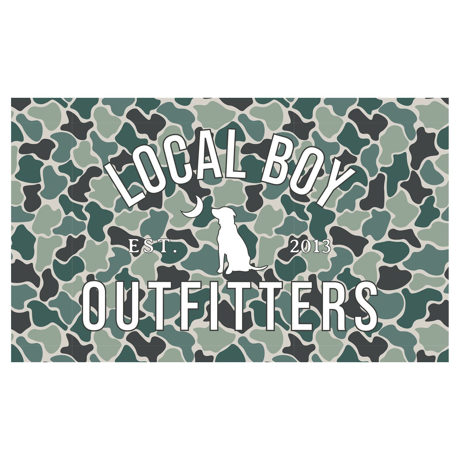 Local Boy Flag Ravine Camo