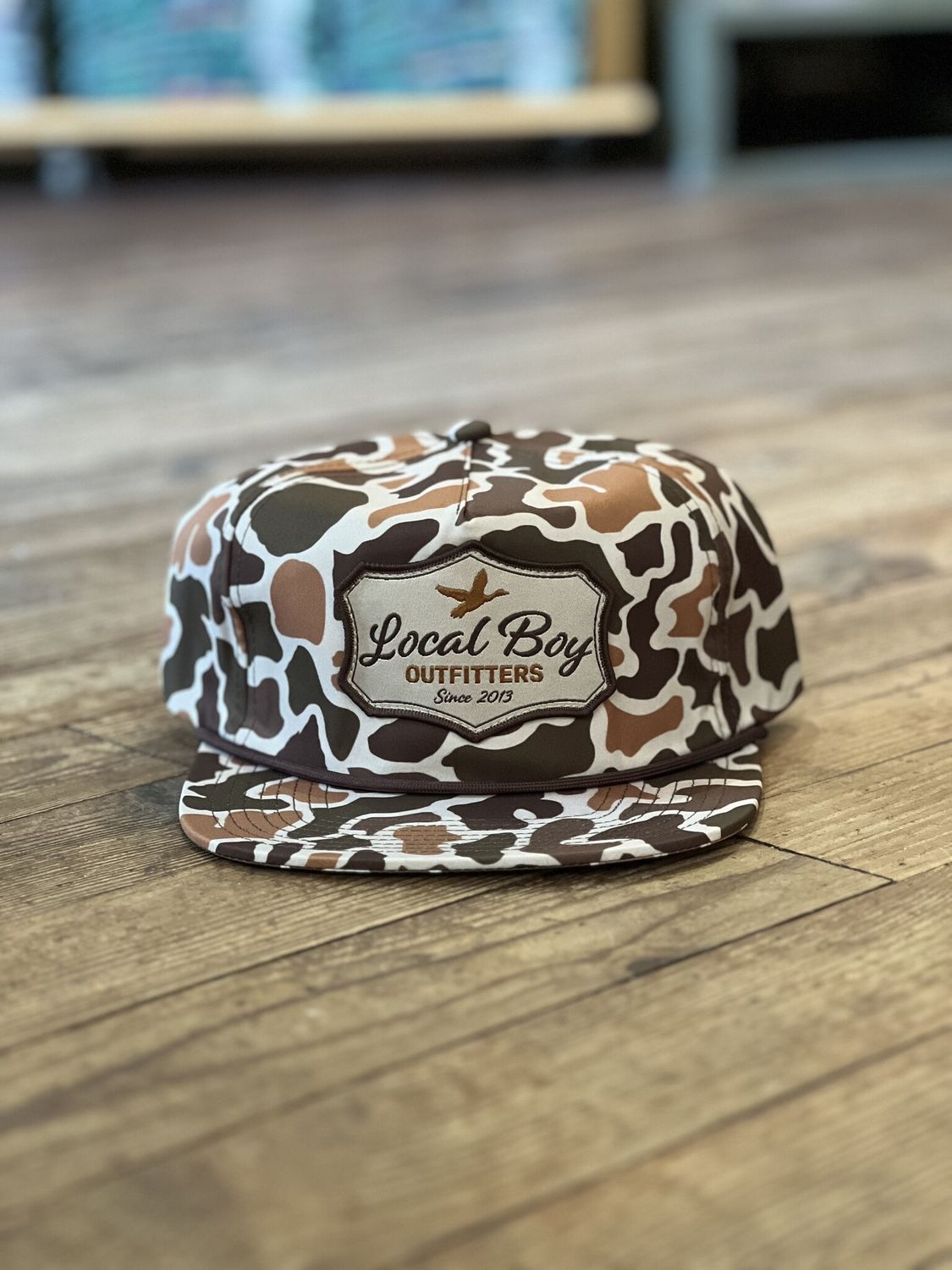 Local Boy Duck Buckle LP Rope Hat Localflage Vintage