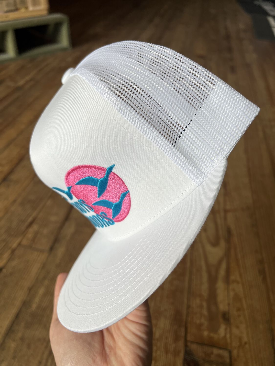 Good Ole Boys Sun Birds Hat White