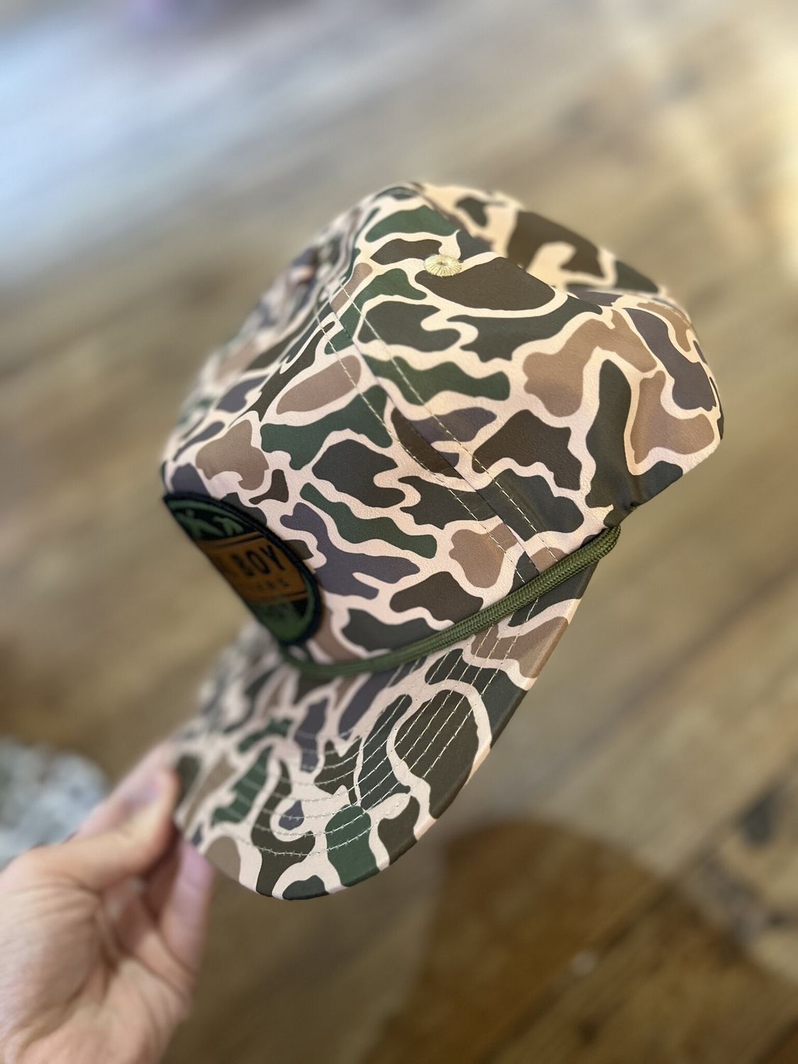 Local Boy Duck Badge Flat Brim Hat OSC