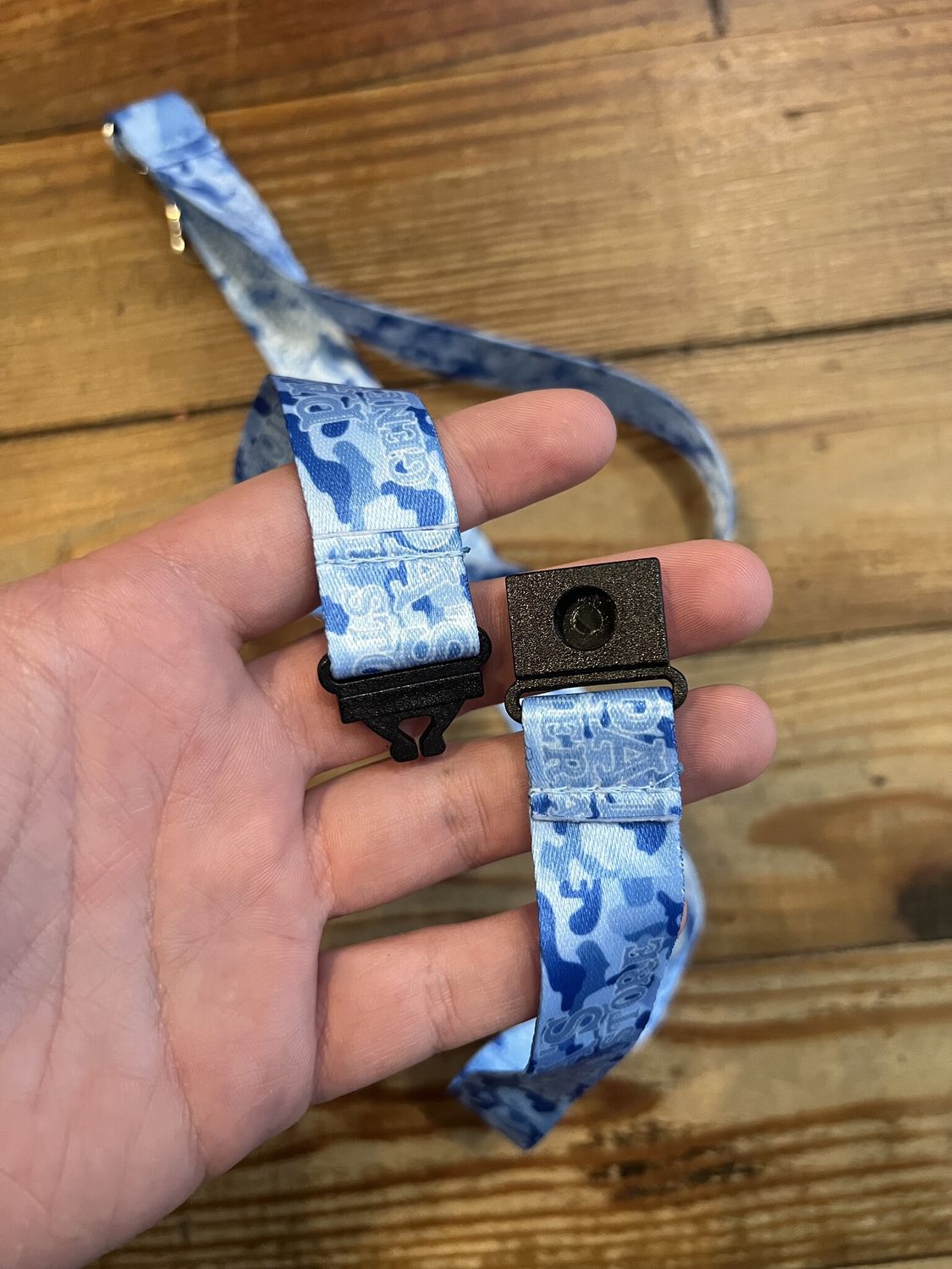 PGS Blue OS Camo Lanyard