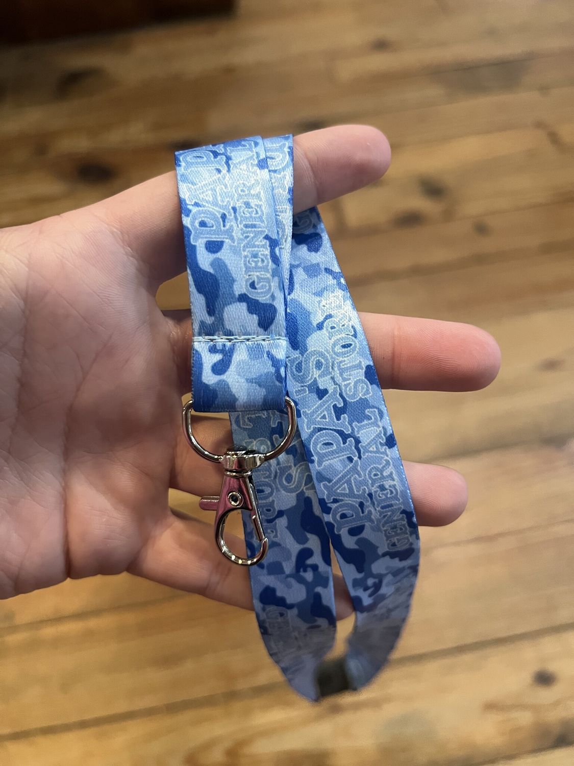 PGS Blue OS Camo Lanyard