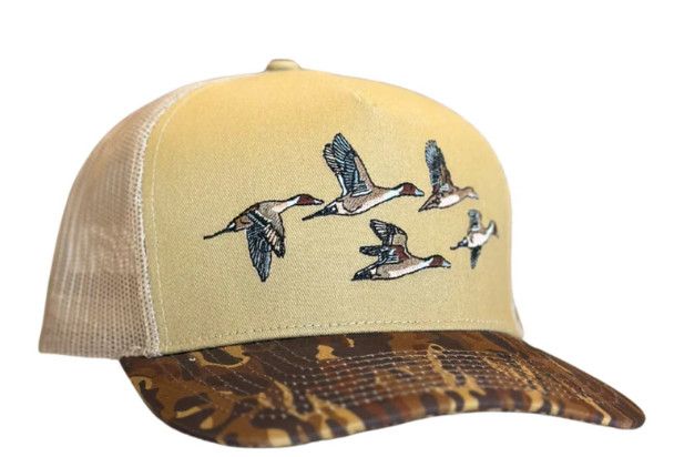 Brown Ranch "Flock" Mesh Trucker Hat