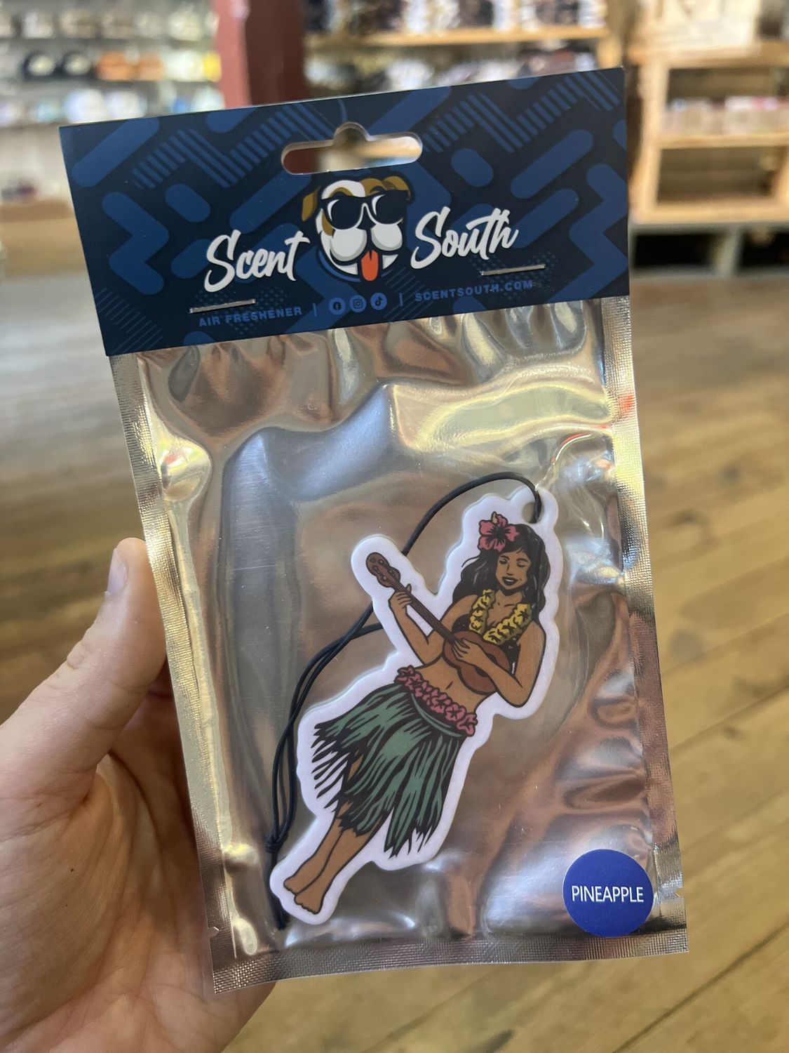 Hula Girl - Pineapple Air Freshener