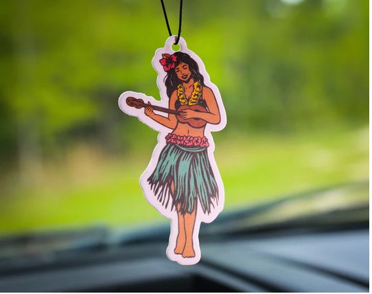Hula Girl - Pineapple Air Freshener