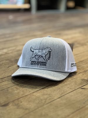 Simply Southern Embroidered Hat Camo Dog