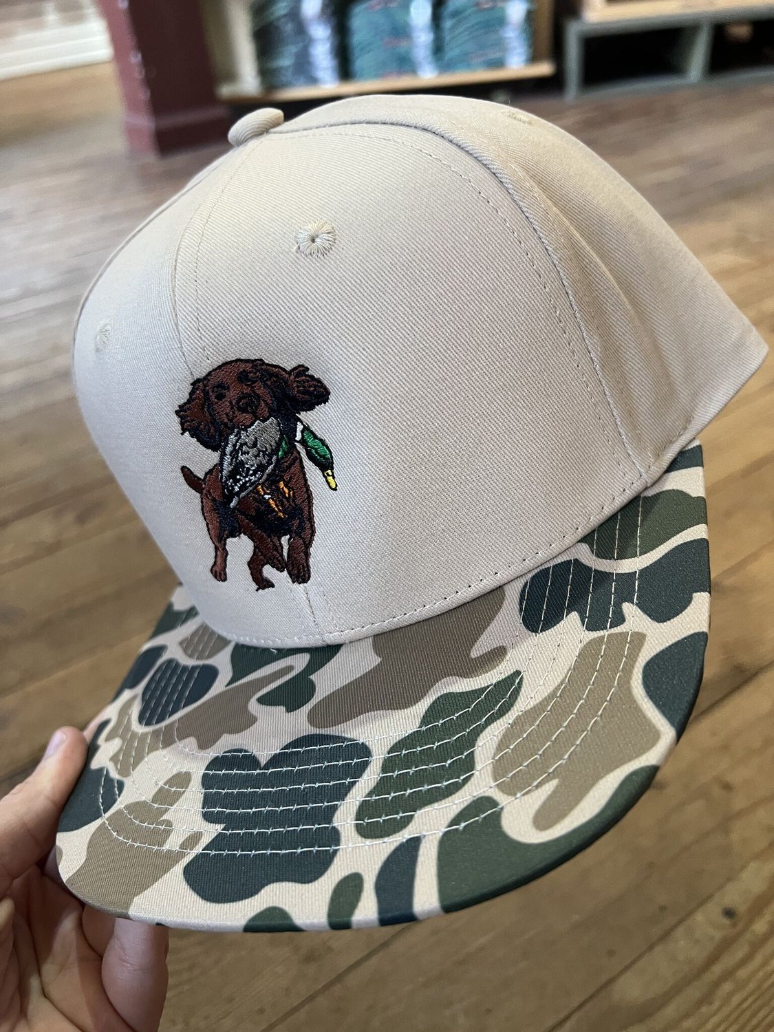 Boykin Jumping Hat Beige/Old School