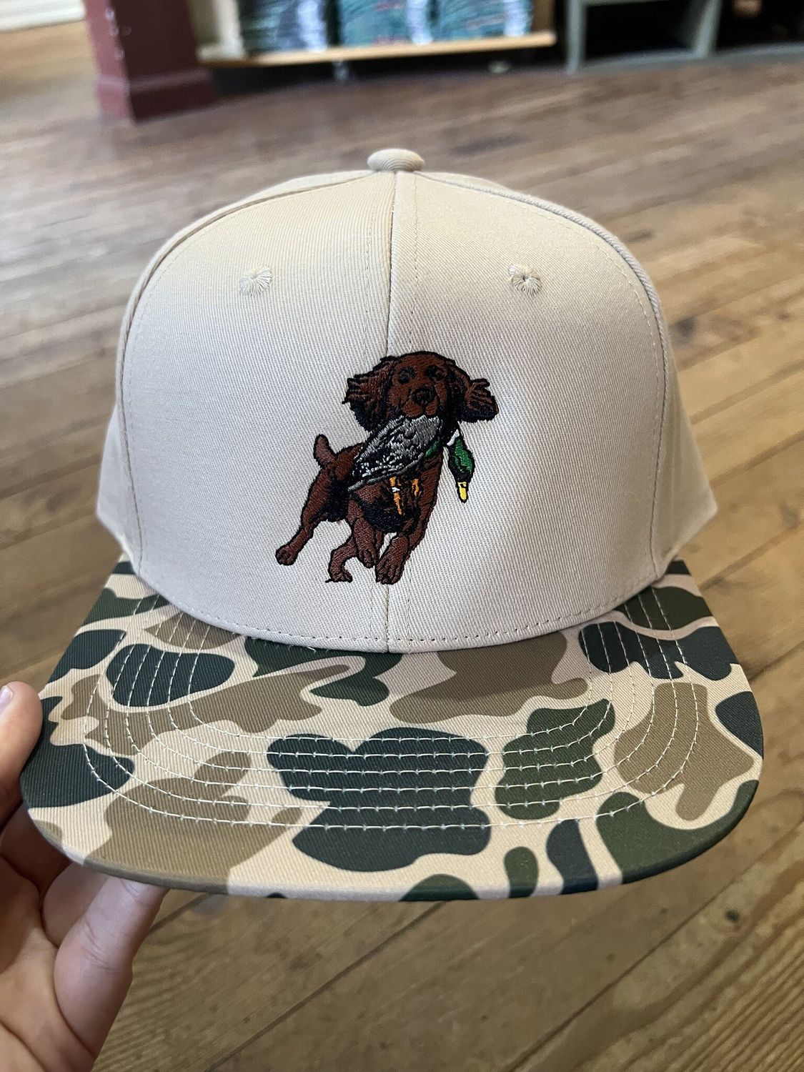 Boykin Jumping Hat Beige/Old School