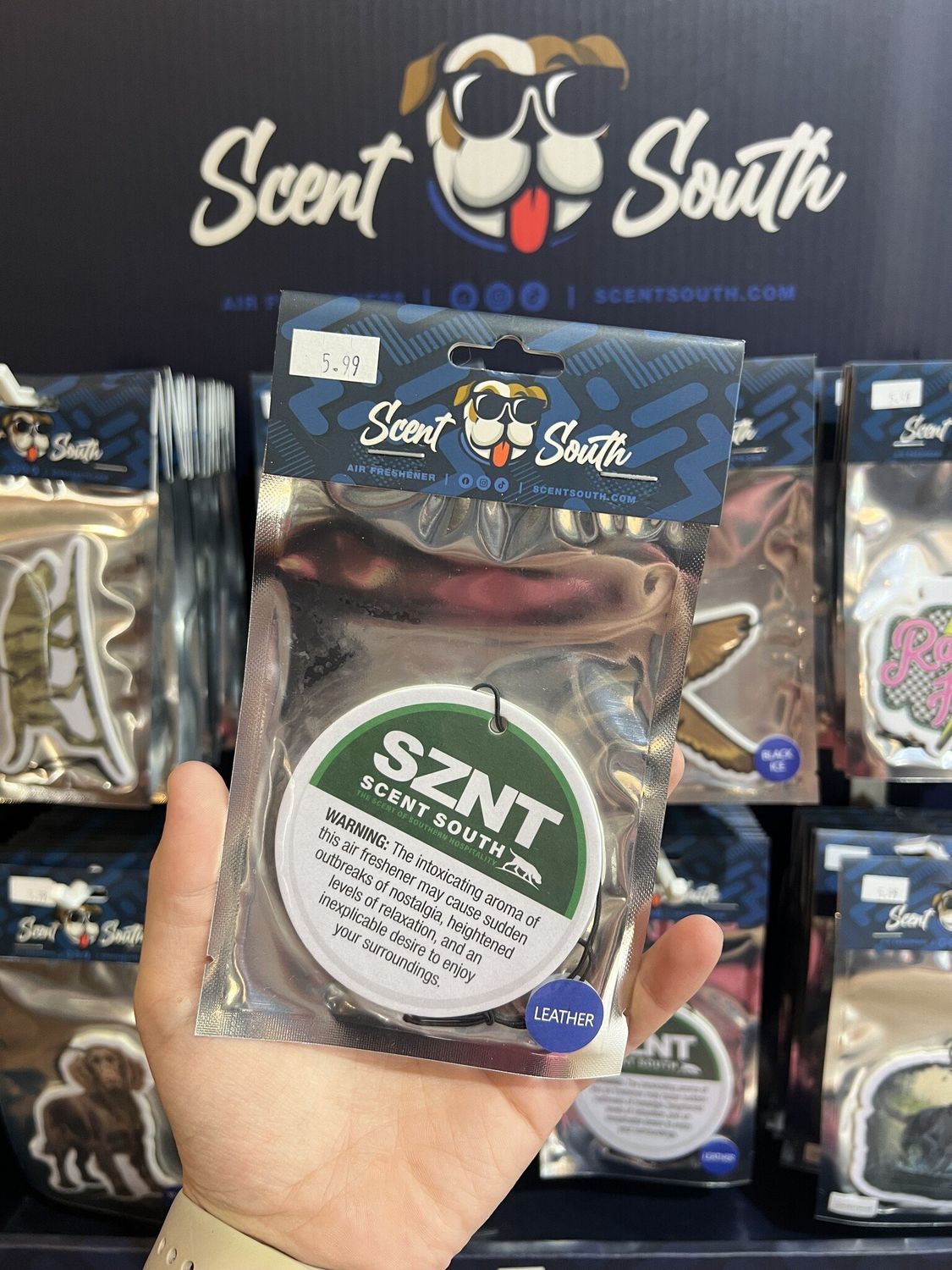 SZNT  - Leather Air Freshener