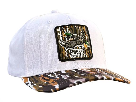 White Ranch Camo "Drake" Hat