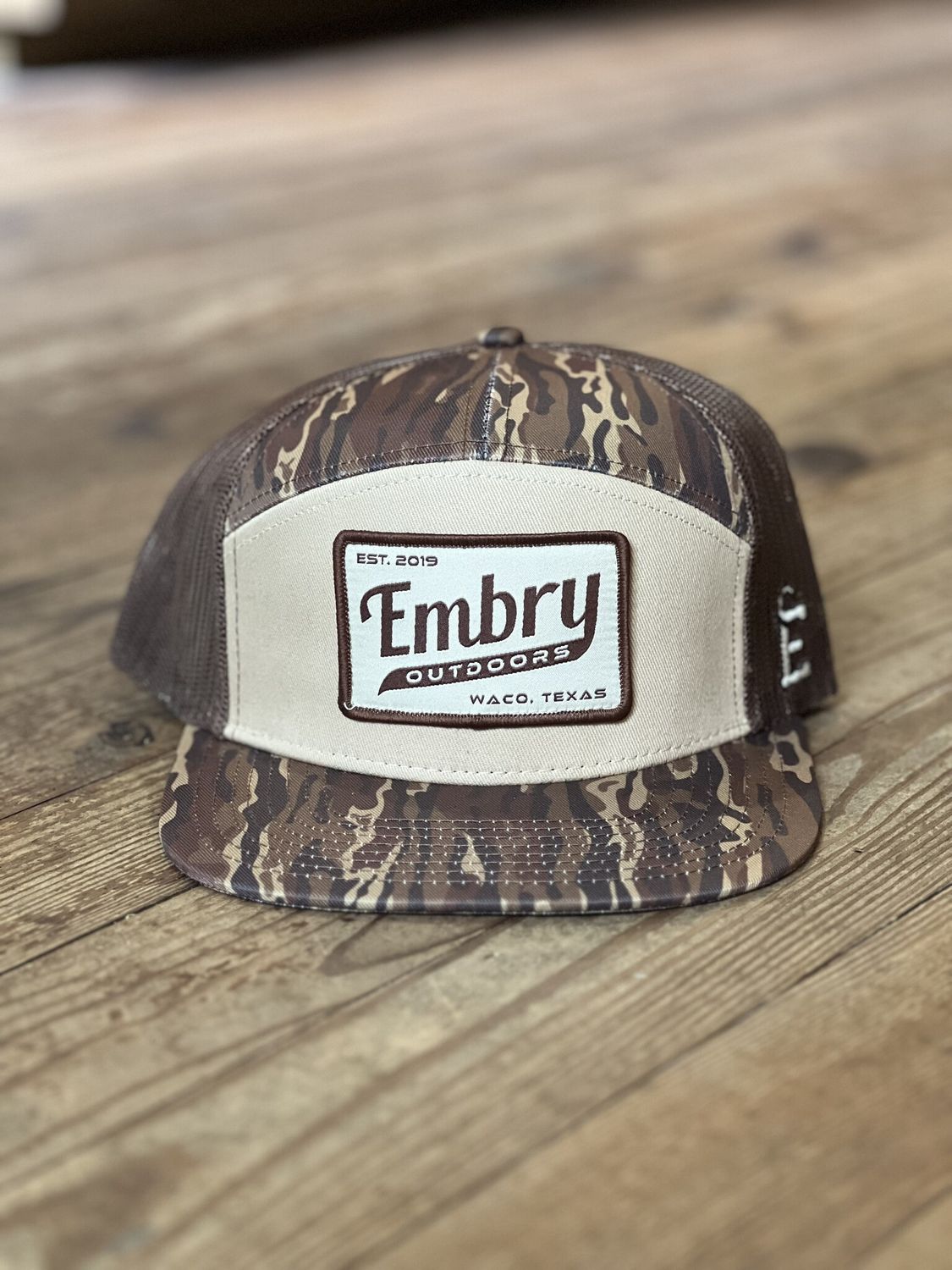 Embry Brown Ranch 7 Panel "Retro" Hat