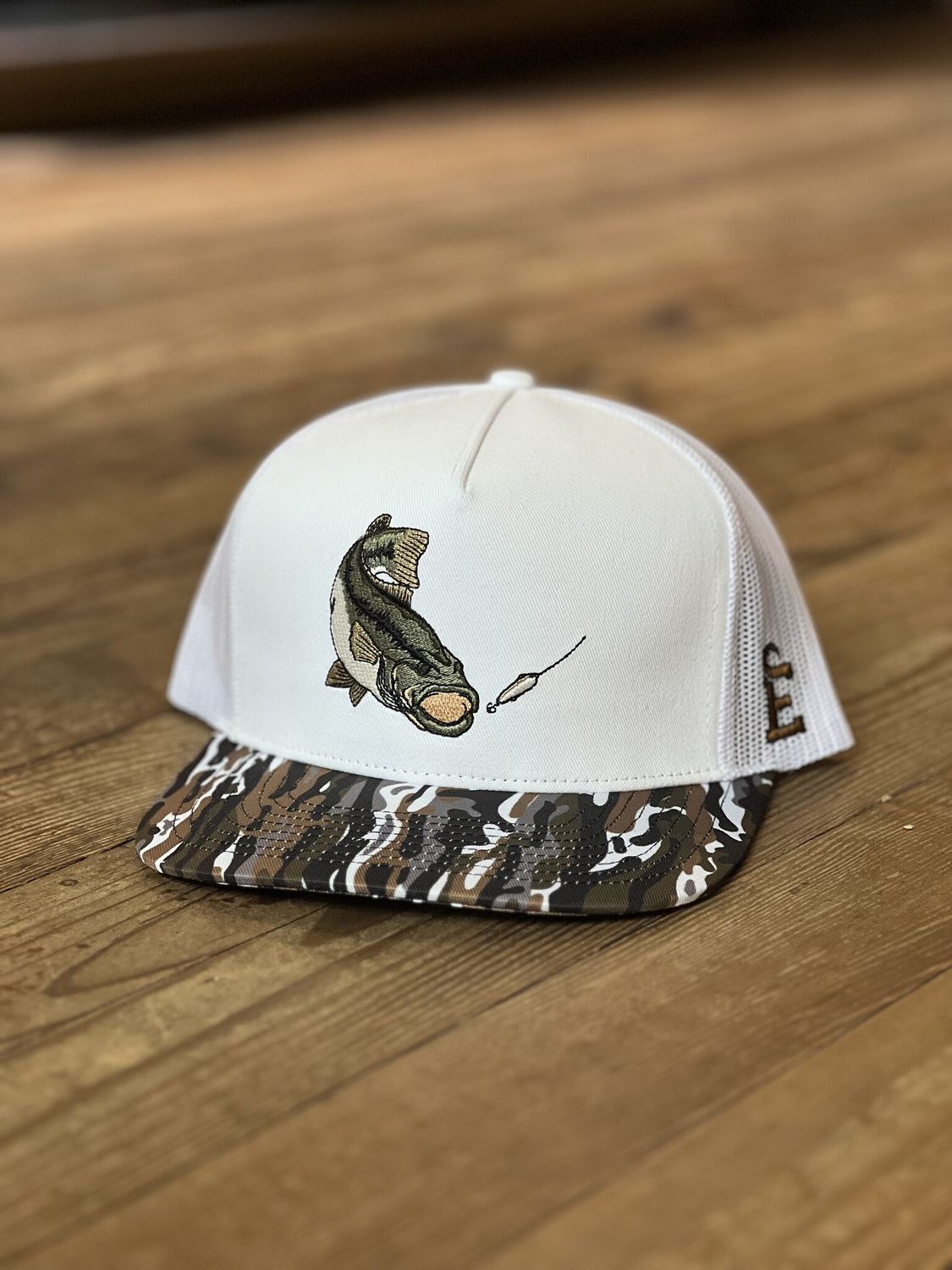 White Ranch "Bass" Mesh Trucker Hat