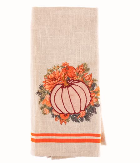 Simply Southern Kitchen Towel Pumpkin