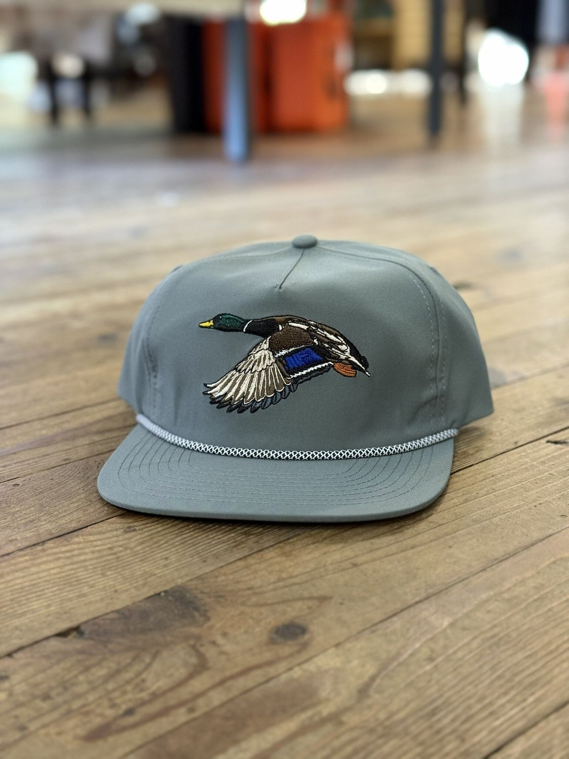 Local Boy Youth LP Mr Mallard Rope Hat Warm Grey