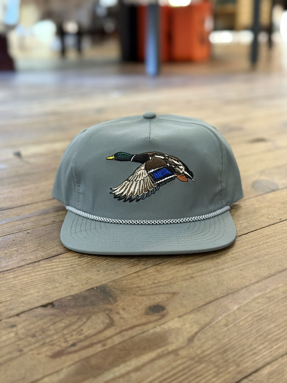 Local Boy Youth LP Mr Mallard Rope Hat Warm Grey