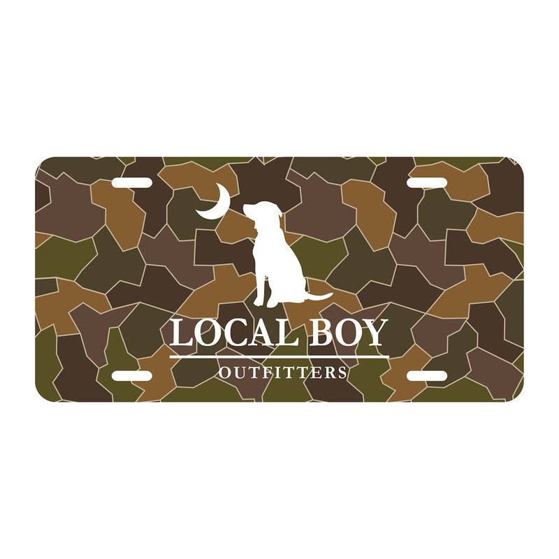 Local Boy License Plate Lowcountry