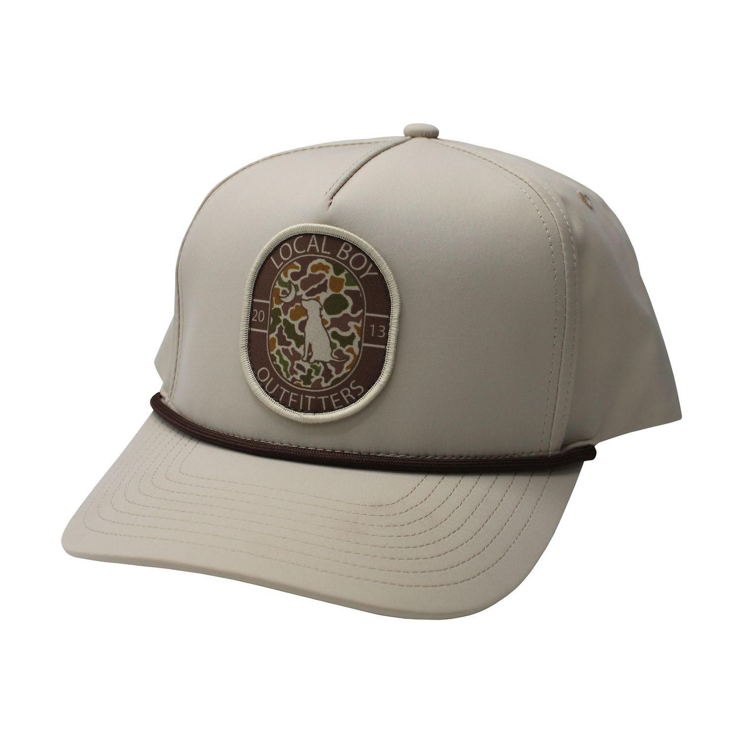 Local Boy Vintage Crest HC Rope Hat Light Khaki