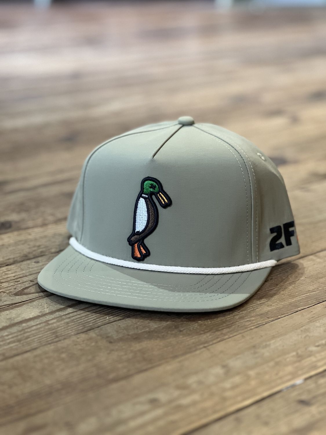 24.7Hunt Olive Duck Rope Hat