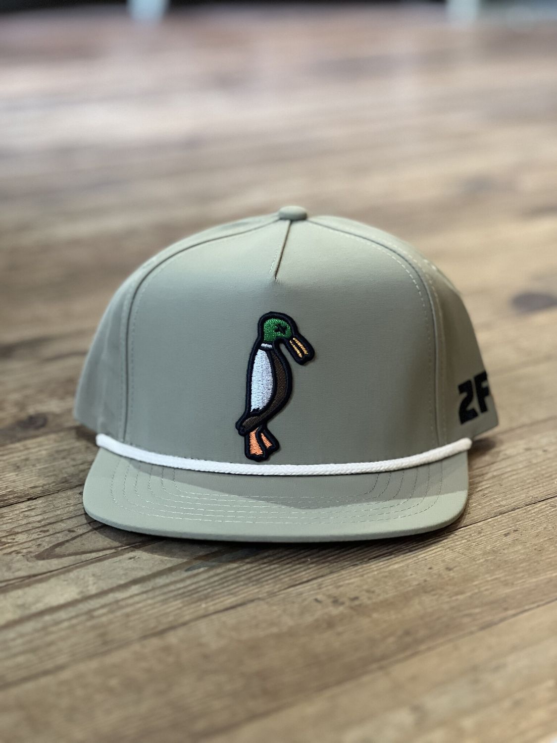 24.7Hunt Olive Duck Rope Hat